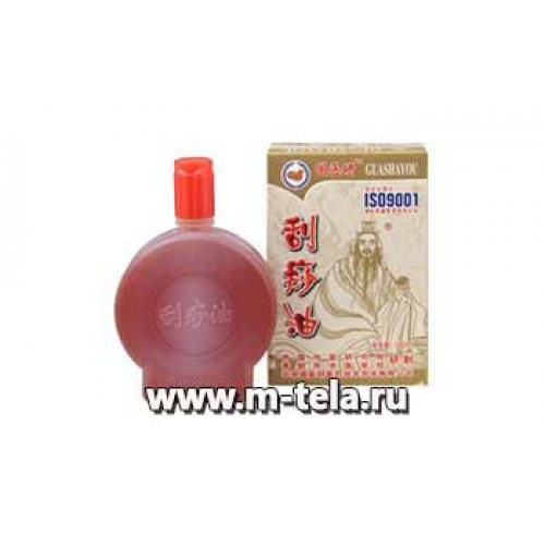 Massage oil for Guasha therapy, 100 ml.