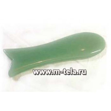 Chinese jade fish scraper, 11 cm